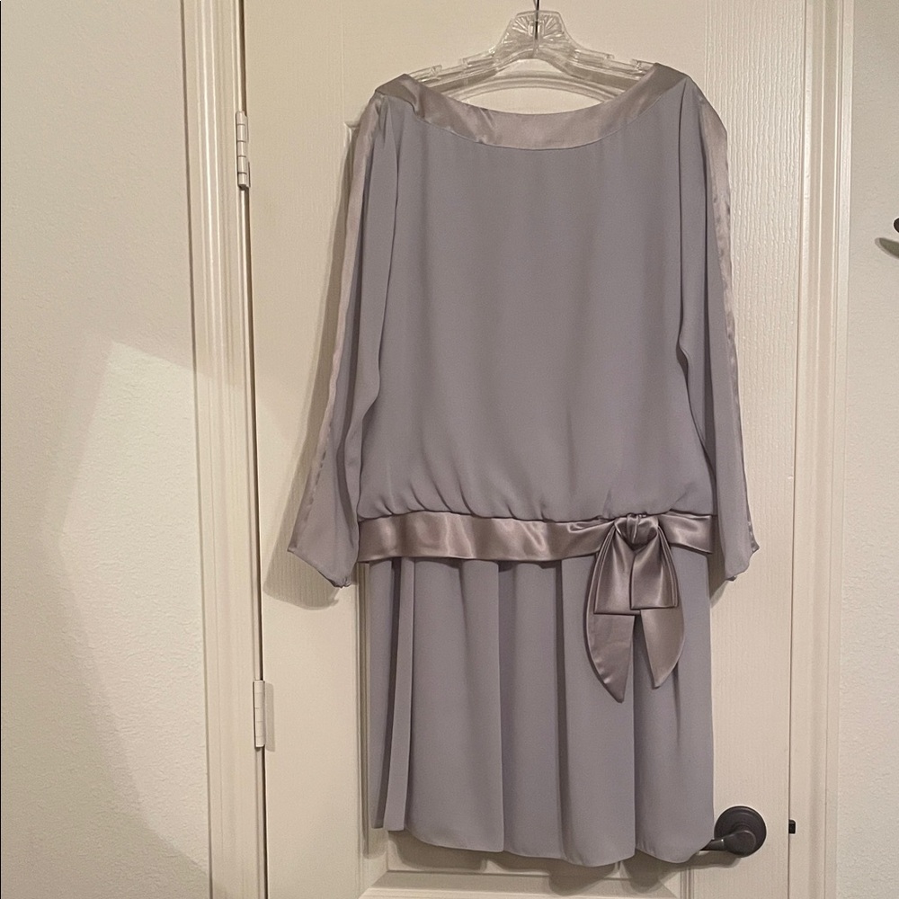 Chic Silver Women's Wedding Dress